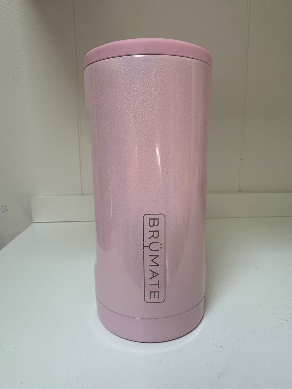 Brumate Slim. Original style. Glitter Blush